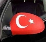 housse retroviseur drapeau turc